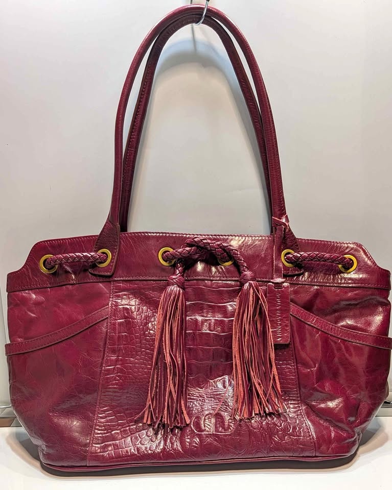 Aqua Madonna premium Leather Tote