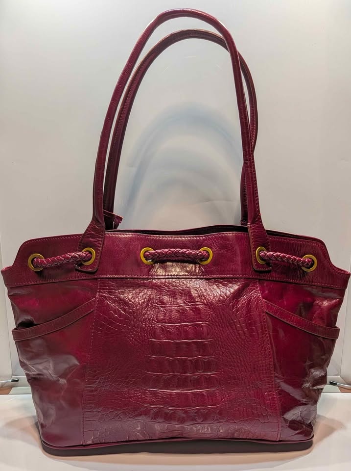 Aqua Madonna premium Leather Tote - photo 3