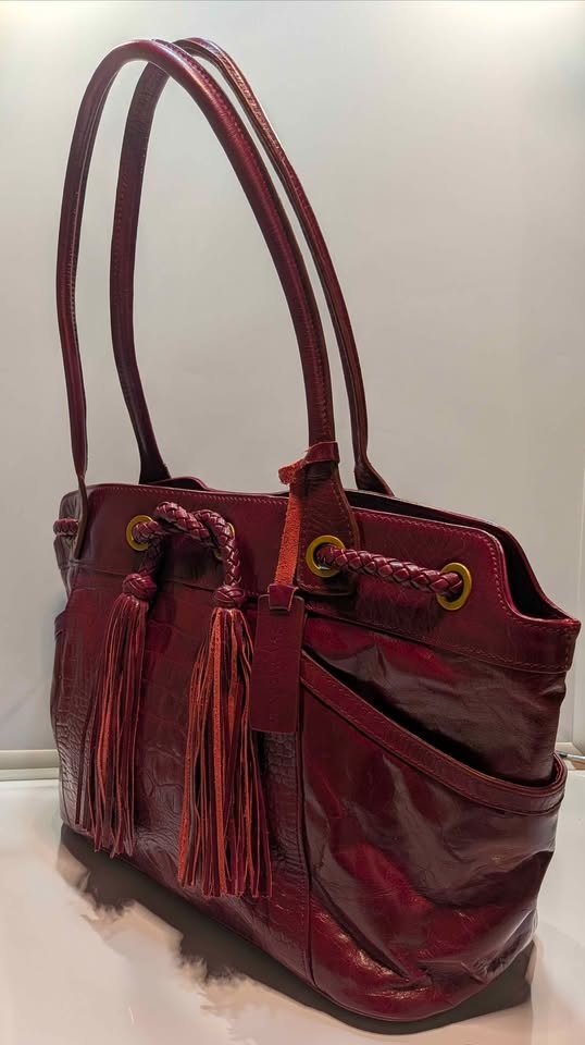 Aqua Madonna premium Leather Tote - photo 4