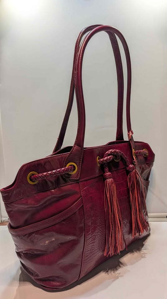 Aqua Madonna premium Leather Tote - photo 5