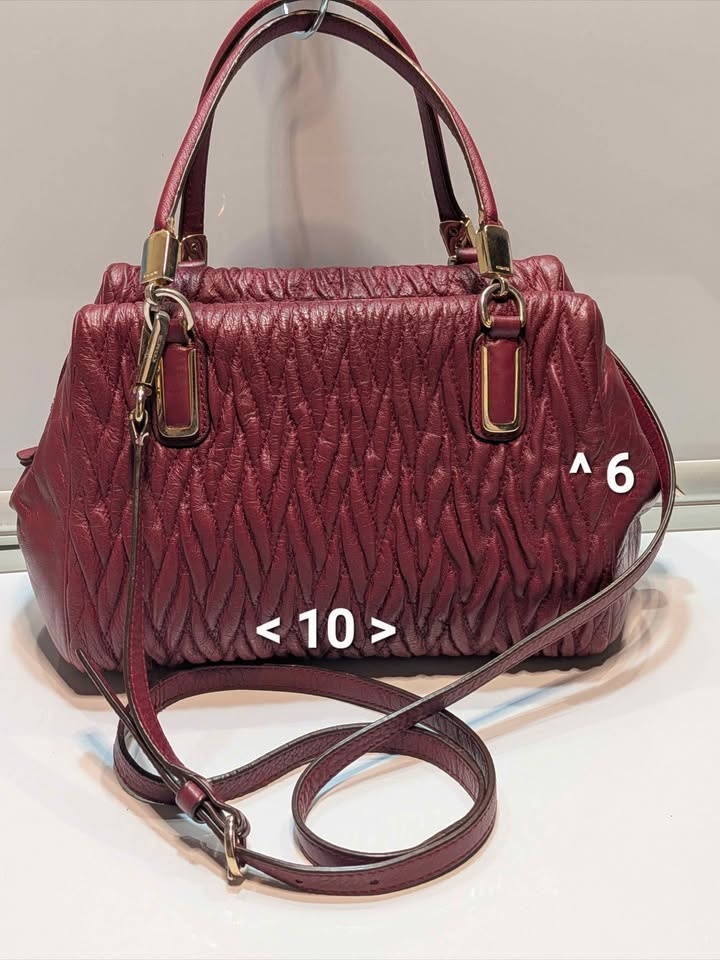 Coach Madison Gathered Leather Small Sophia Satchel - photo 2