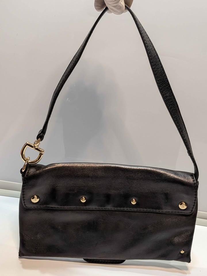 Rare Vintage Kate Spade Plum Leather Bag - photo 3