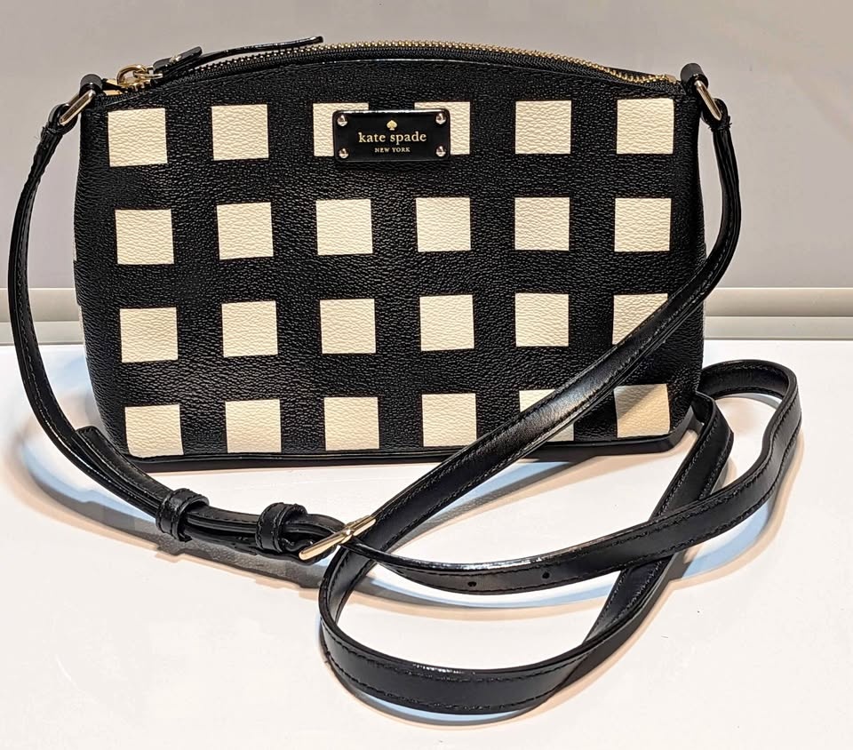 Kate Spade Checkered Millie Crossbody