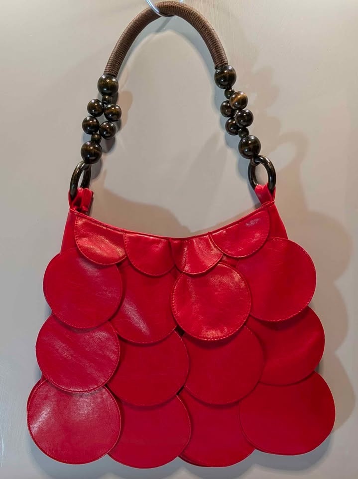 Vintage Y2K Red Petal Shoulder bag - photo 2