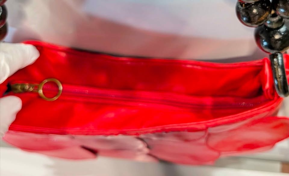 Vintage Y2K Red Petal Shoulder bag - photo 3