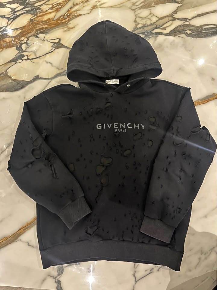Givenchy Distressed Hoodie