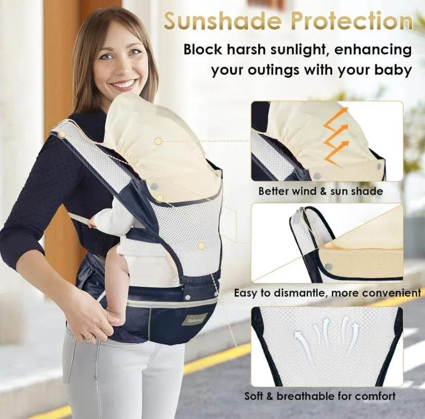 Safotad Baby Carrier Newborn to Toddler image indicator(3)