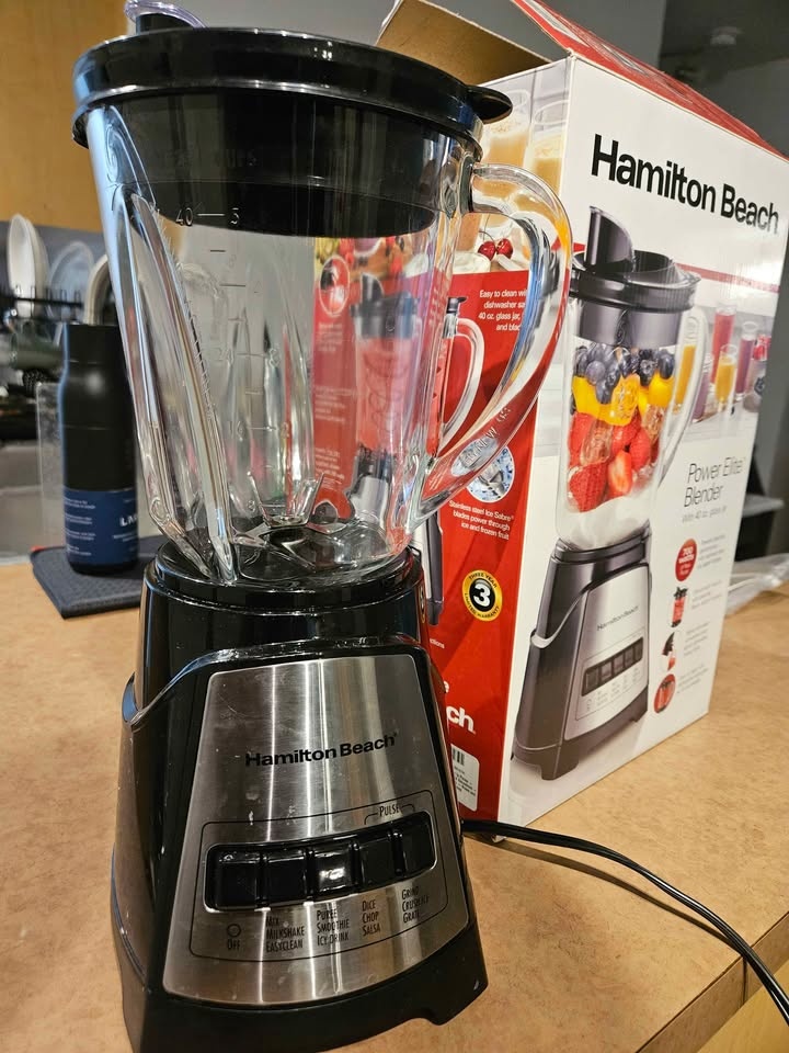Hamilton Beach Power Elite Blender – Glass Jar – Excellent Condi - photo 3