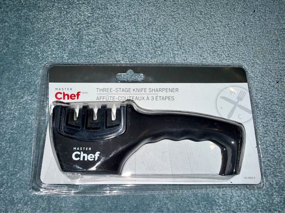 MASTER Chef 3-in-1 3-stage knife sharpener