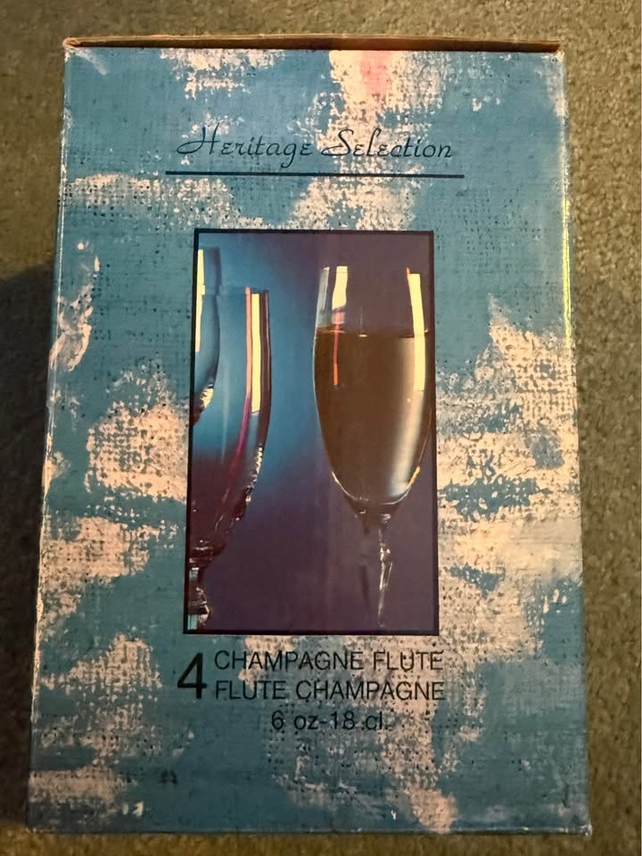 Champagne Flutes - set of four - photo 2