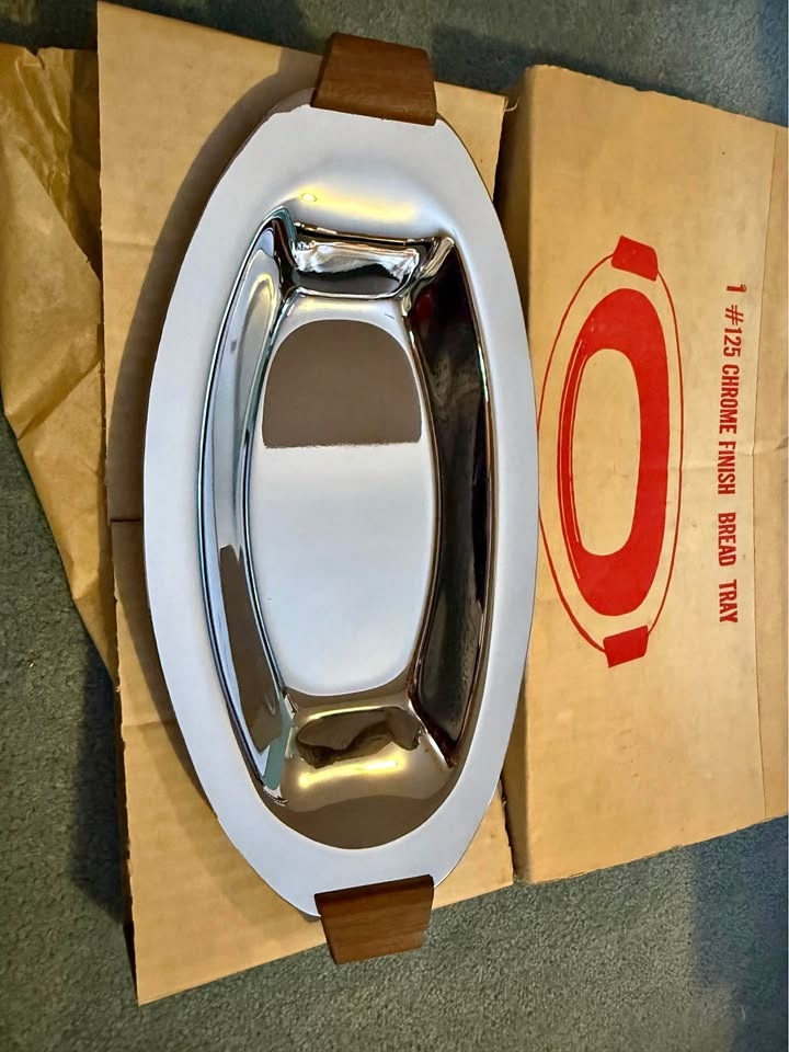 Vintage Kromex Bread Tray