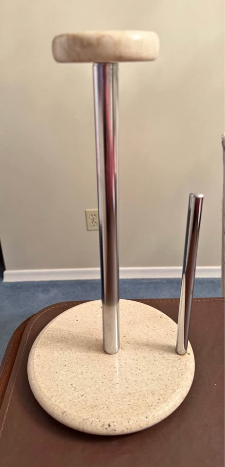Marble Freestanding Paper Towel Holder