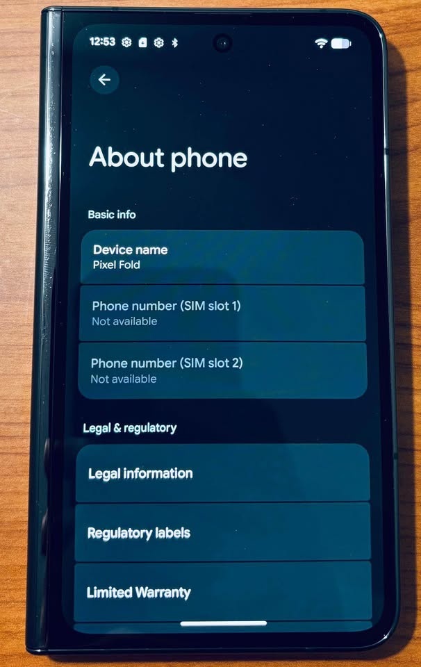 GOOGLE PIXEL FOLD 256GB UNLOCKED Fully Functional - photo 3