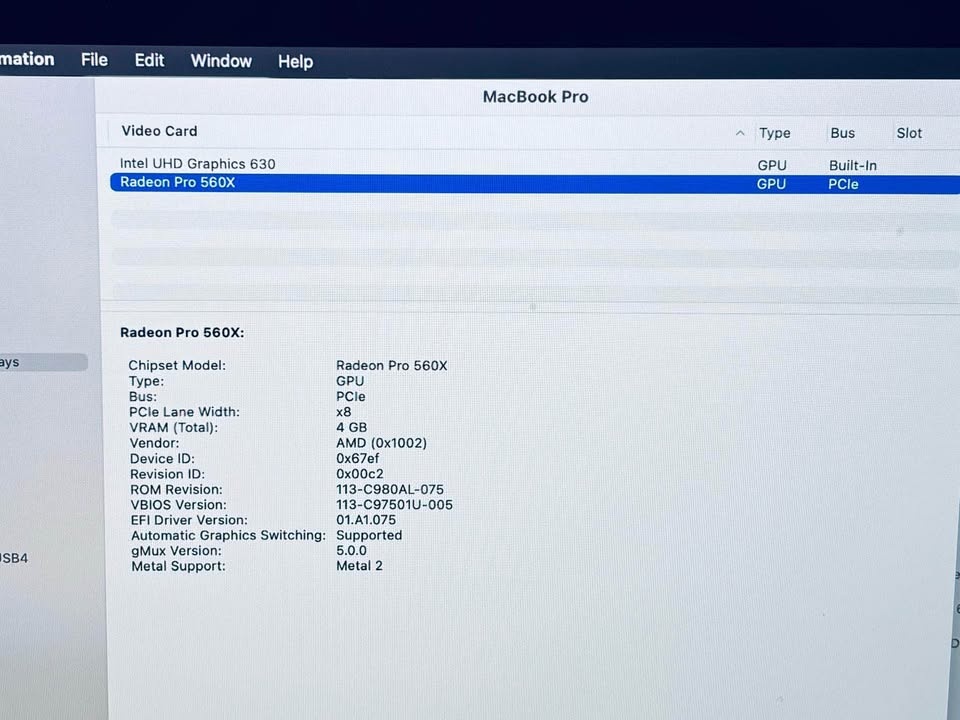 Apple MacBook PRO 15” 2019 TouchBar 8-CORE i9 16GB 500GB - photo 5
