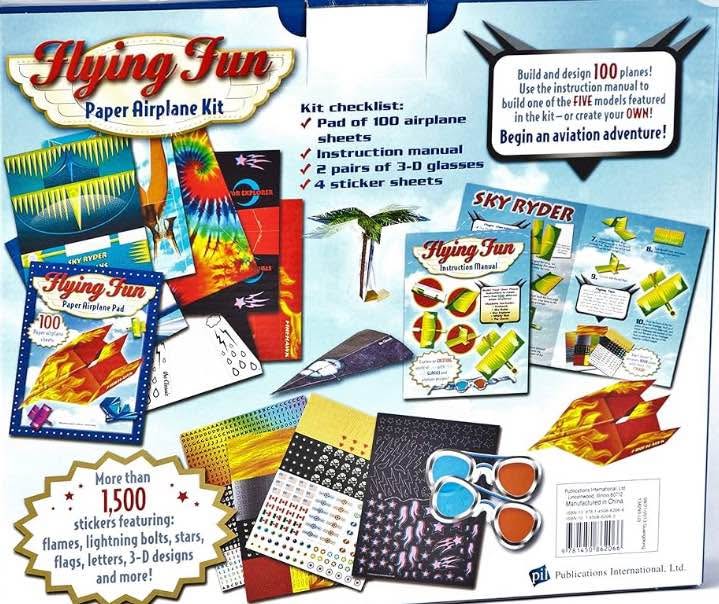 Flying Fun Paper Airplane Kit - Christmas Present - photo 2