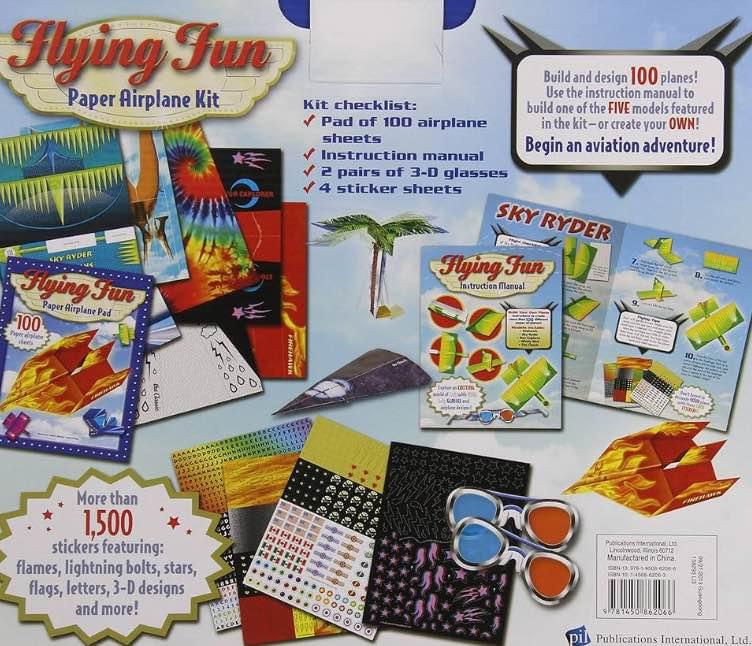 Flying Fun Paper Airplane Kit - Christmas Present - photo 4