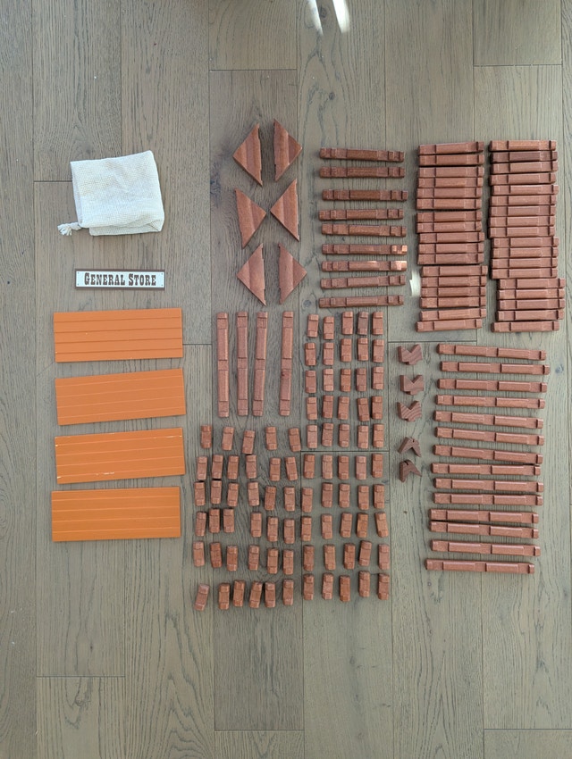 Treehaus Lincoln Log General Store Building Set Toy
