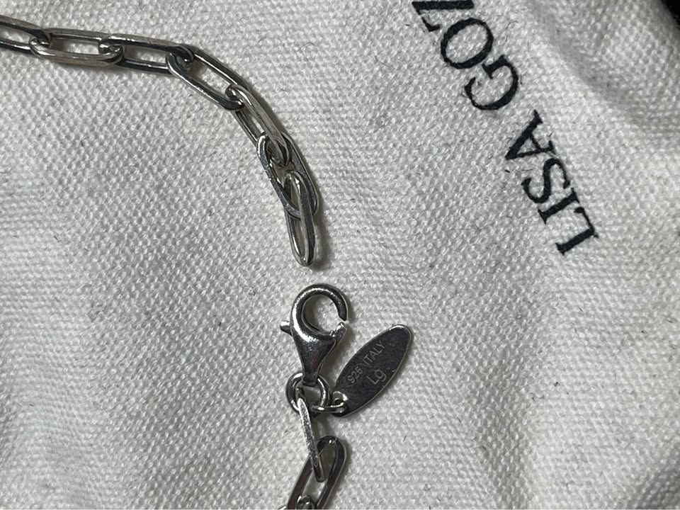 Lisa Gozlan Small Paperclip Bracelet - photo 2