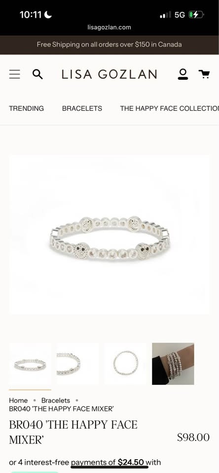 Lisa Gozlan Happy Face Bracelet - photo 5