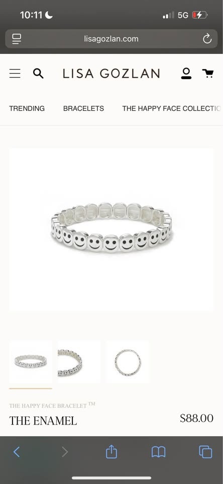 Lisa Gozlan Happy Face Bracelet - photo 5
