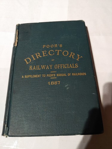 Poor's Railway Directory 1887