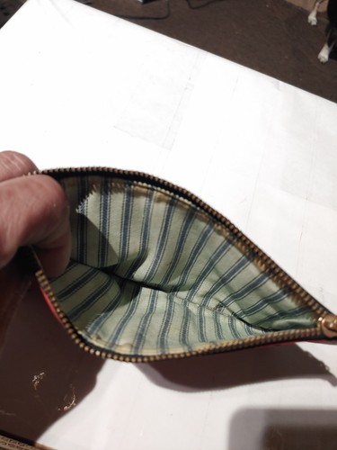 Vintage 80s 90s Coach 7170 Red Leather Skinny Case WILL REQUIRE - photo 5