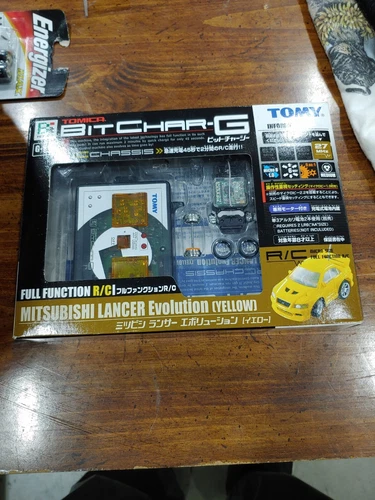Tomica Mitsubishi Lancer Evolution R/C Yellow NEW OPEN BOX