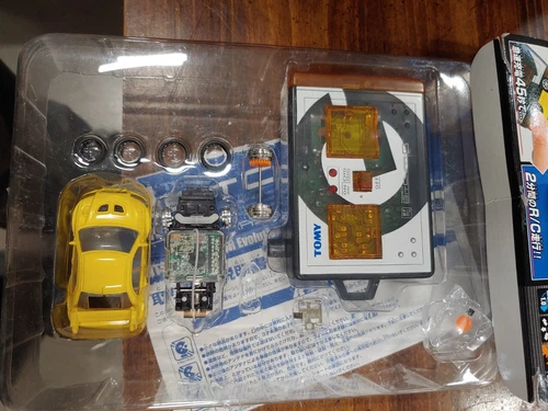 Tomica Mitsubishi Lancer Evolution R/C Yellow NEW OPEN BOX - photo 4