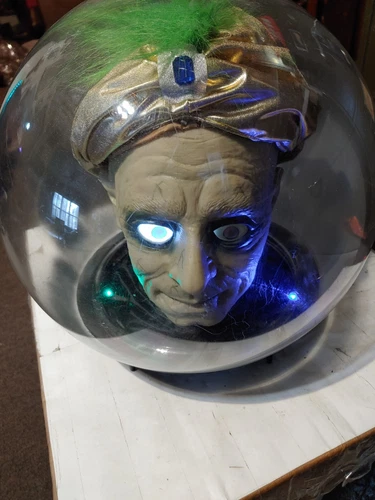 VINTAGE GEMMY HALLOWEEN ANIMATED SULTAN SPIRIT BALL