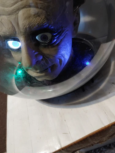 VINTAGE GEMMY HALLOWEEN ANIMATED SULTAN SPIRIT BALL - photo 2