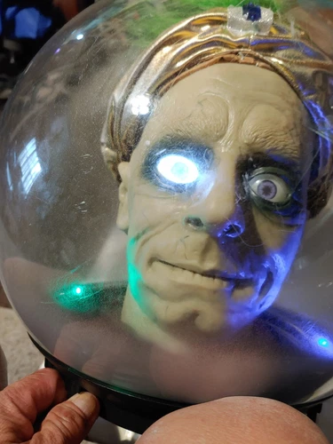 VINTAGE GEMMY HALLOWEEN ANIMATED SULTAN SPIRIT BALL - photo 4