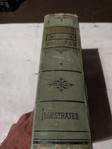 Antique 1878 Rare First Edition Book The Achievements of Stanley - photo 2