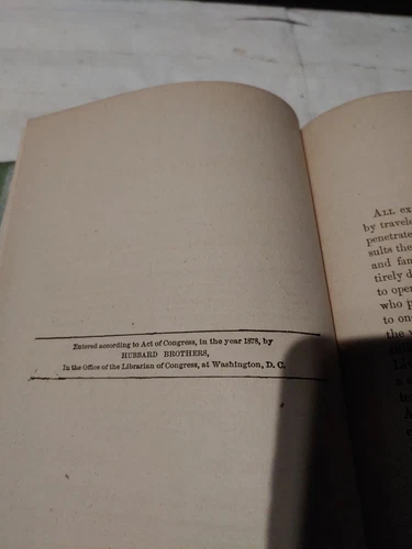 Antique 1878 Rare First Edition Book The Achievements of Stanley - photo 4
