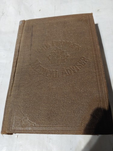Antique 1909 Medical Adviser By R.V. Pierce M.D.