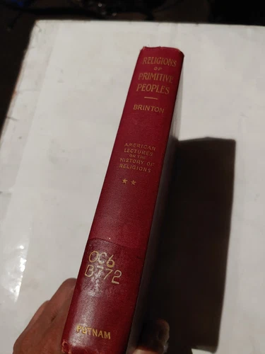 Religions of Primitive Peoples by Daniel G. Brinton 1897