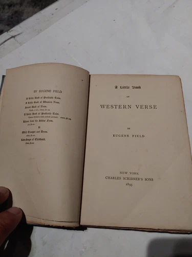 A Little Book of Western Verse Eugene Field - photo 3