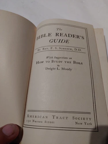 The Bible reader's guide/ by F.S. Schenck. 1896 - photo 2