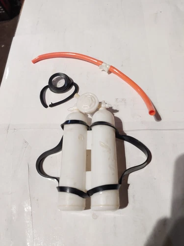 1964 GI JOE 1970's GI Joe Adventure Team White SCUBA Tanks