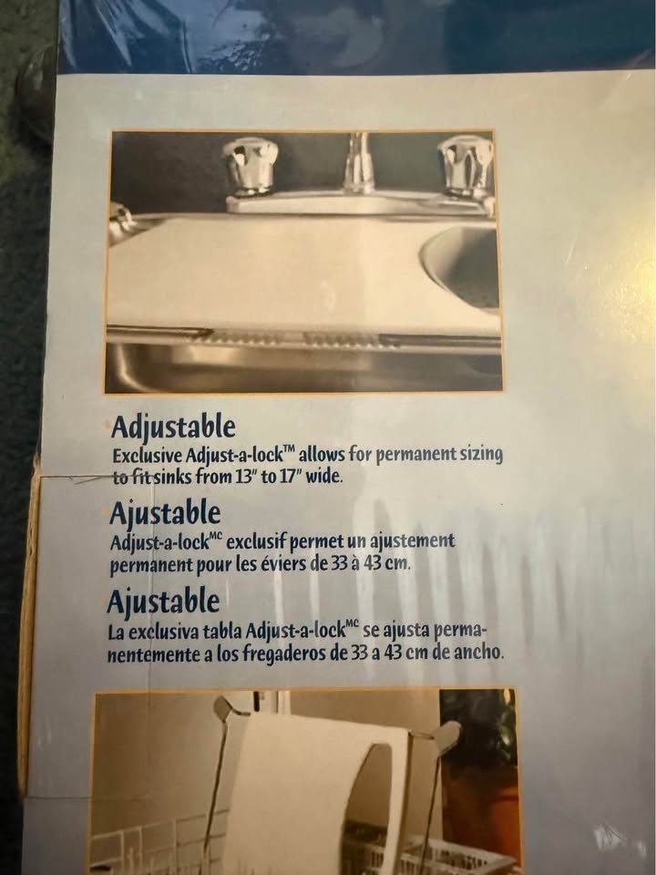 Trudeau Adjustable, Non-Skid Over-the-Sink Cutting Board - photo 3