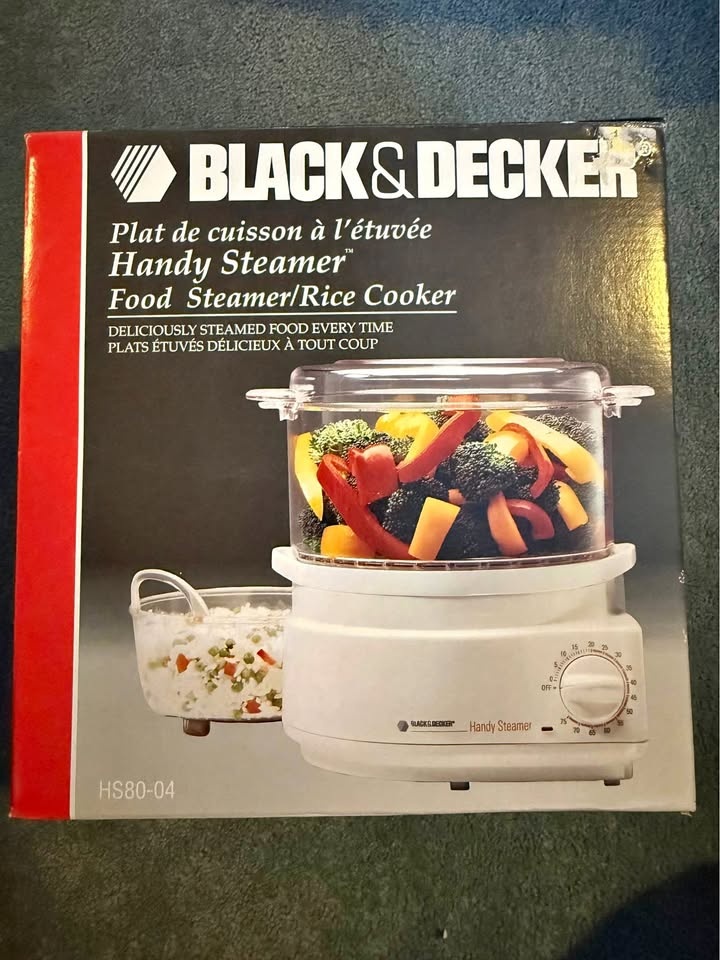 Black & Decker Food Steamer/Rice Cooker