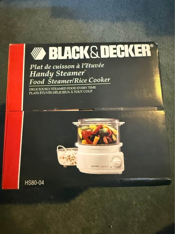 Black & Decker Food Steamer/Rice Cooker - photo 3