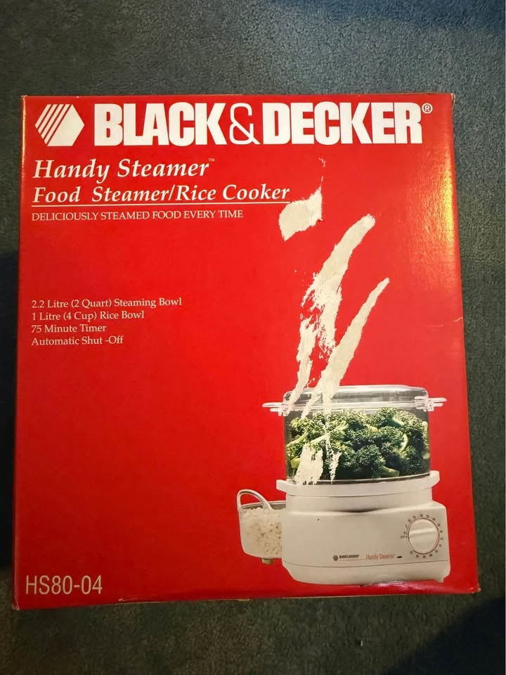Black & Decker Food Steamer/Rice Cooker - photo 4