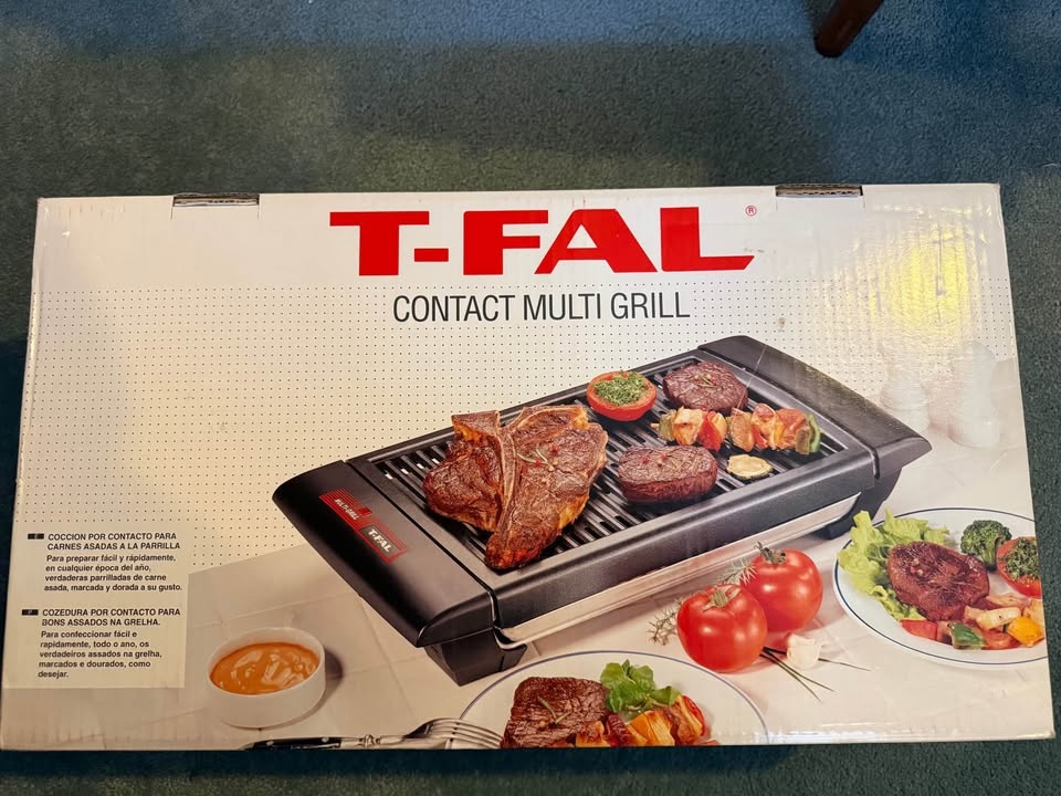T-Fal Smokefree Indoor Electric Barbecue - photo 2