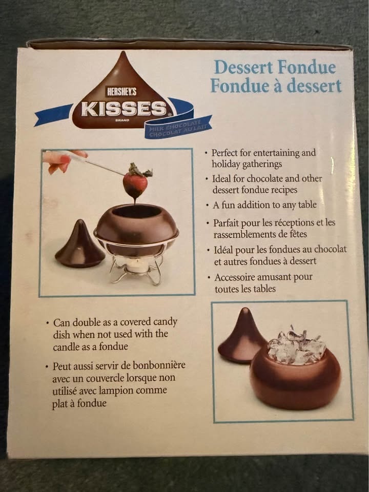 Hershey’s chocolate fondue/candy bowl set - photo 2