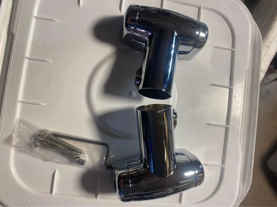 2 Pack Shower Curtain Rod Brackets image indicator(2)