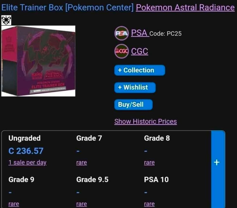 POKÉMON CENTER SWORD & SHIELD ASTRAL RADIANCE ETB - photo 2