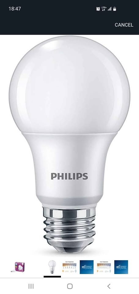 PHILIPS Led Bulb 60W Soft White - photo 2