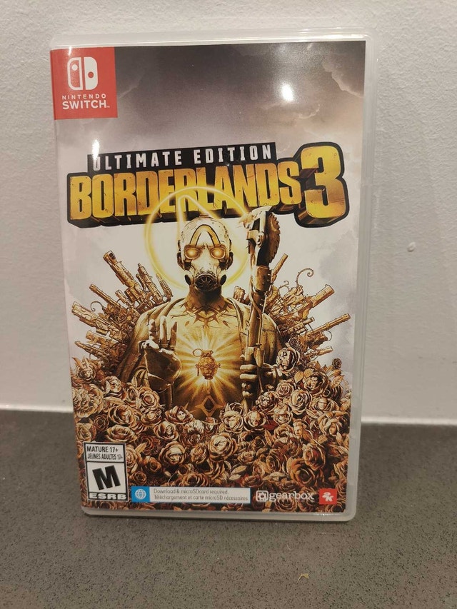 borderlands 3 , Nintendo switch
