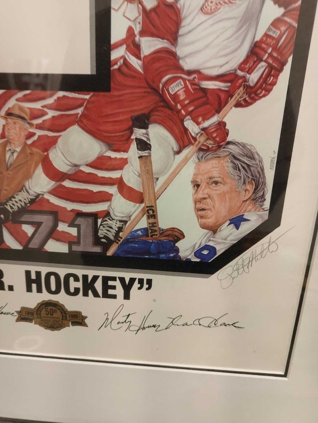Gordie Howe poster - photo 3
