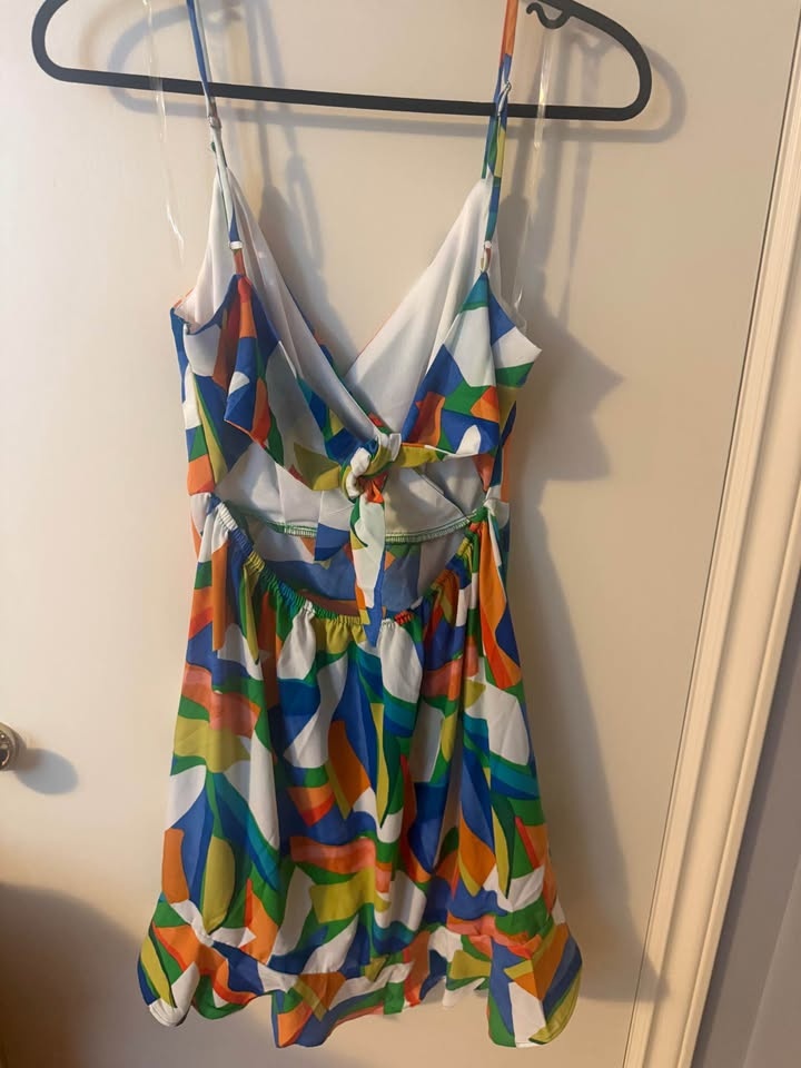 Ladies Mini Dress - Size L - Multicolour - photo 2